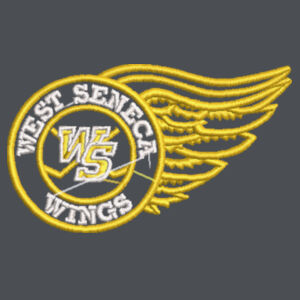 WS Wings - Ladies Sport Wick ® Stretch 1/2 Zip Pullover Design