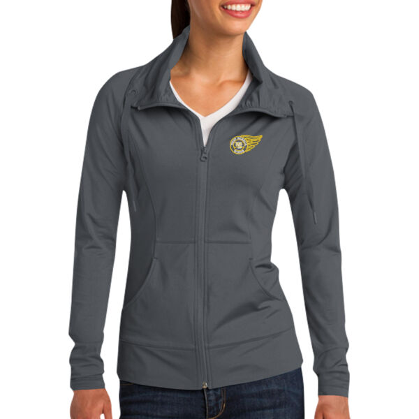 WS Wings - Ladies Sport Wick ® Stretch Full Zip Jacket Thumbnail